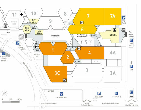 FACHPACK 2021 Hallenplan Ohne Beschriftung Packaging Journal