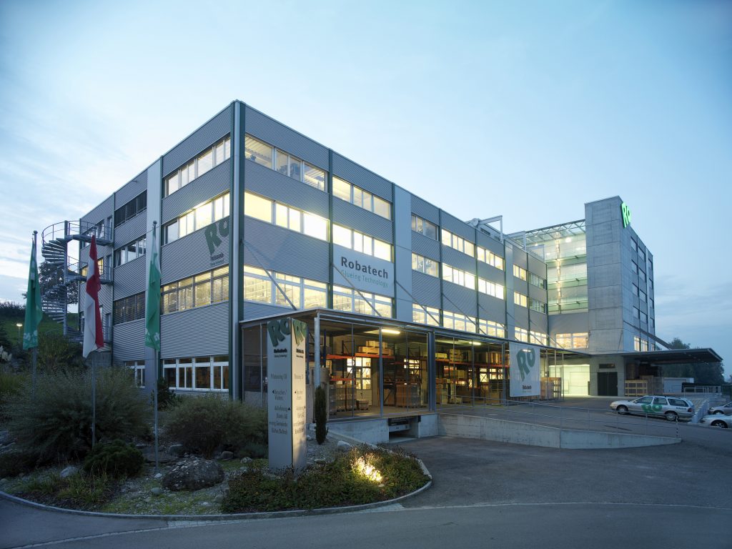 Der heutige Robatech Firmensitz.