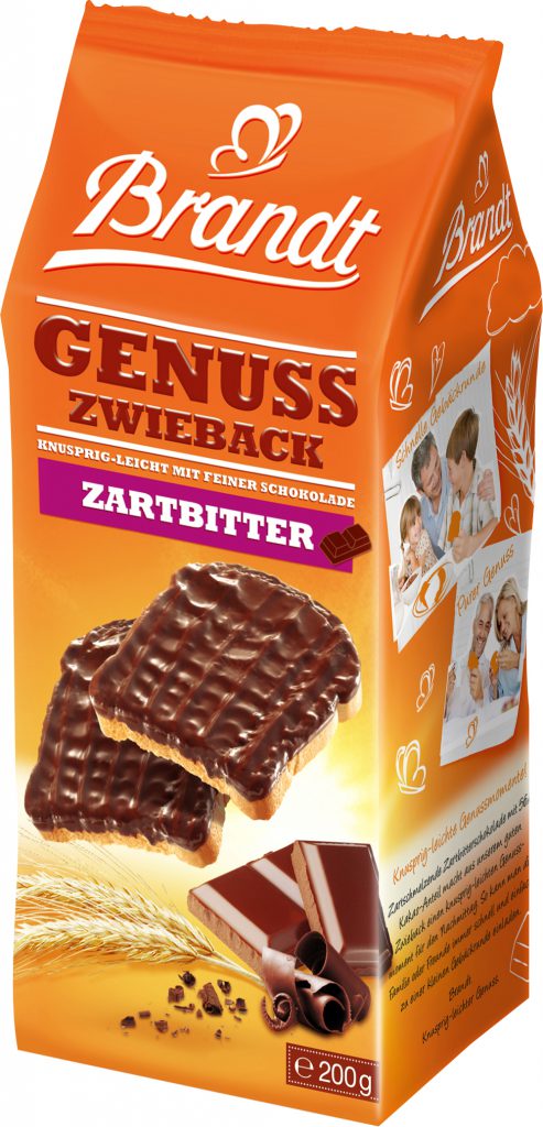 Mehrere Zwieback-Varianten unterschiedlicher Beschaffenheit werden zuverlässig verpackt.