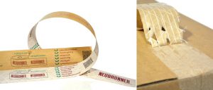 Klebestreifen verschließen Kartonagen zuverlässig und sicher.