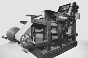 Bobst Praegedruckmaschine 1912