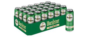 Warsteiner Premium Pilsener in 0,33-Liter Dosen als 24er Tray