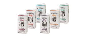 trendy: die Produktlinie STEEP 18 Cold Brew Coffee aus kalt gebrühten Kaffeegetränken. (Bild: SIG Combibloc)
