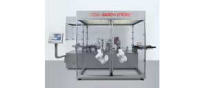 Die kompakte Abfüll- und Verschließmaschine KPC von Bausch+Ströbel.