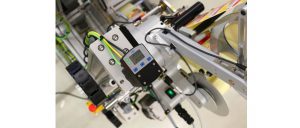 Digitale Anzeige der Etikettieranlage Geset 314 ZDT verhindert Fehleingaben.