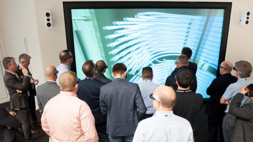 Virtual Reality ermöglicht neue Einblicke in Prozesse und Technologien. Das VR Center des Packaging Valley wurde 2016 in Schwäbisch Hall eröffnet.