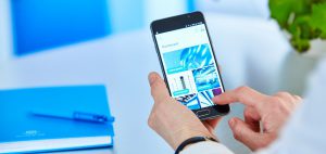 Neuer Service für Verpackungsstahl-Kunden: „Packaging Steel“-App (Bild thyssenkrupp)