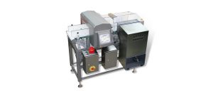 Förderbandsystem TRANSTRON S mit implementiertem Metalldetektor METRON 07 CI