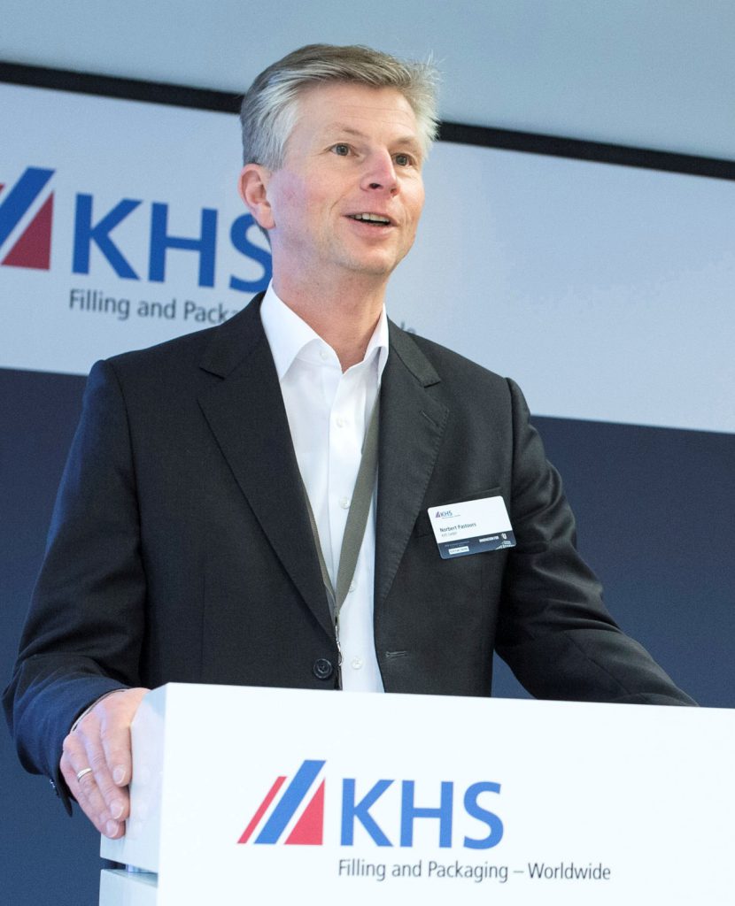 Norbert Pastoors, Head of Packaging Products Division, ist seit 2007 bei KHS. (Bild: KHS)
