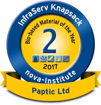 BMC 2017 Innovation Award Rank 2 Paptic Ltd