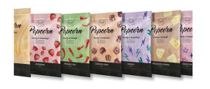 Aktuel sind sechs Popcorn-Varianten von "Corn Chico" im Hnadel erhältlich, online bisher neun.