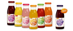 Eine neue Voelkel-Range ist „fair to go“, 100-Prozent-Biodirektsaft, abgefüllt auf der neuen Vipoll-Einweglinie.