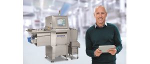 Minebea Intecs's Röntgeninspektionssystems Dymond Bulk und Michael Zabawski, Global Produkt Manager Inspektion