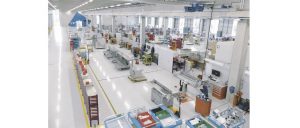 Für die Zukunft gut gerüstet: Die neue Halle bietet mit 10.700 Quadratmetern für Wareneingang, Lager, Vormontage und Montage ausreichend Kapazitäten für das anvisierte Wachstum bis 2030.