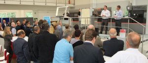 Faltschachteltage 2015 im Bobst Competence Center in Meerbusch. Bild: BOBST