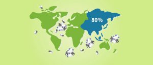 Nach Informationen der IK stammen 80 Prozent des Plastikmülls in den Weltmeeren aus Asien. (Bild: Industrievereinigung Kunststoffverpackungen (IK))