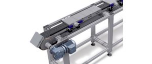 Das staufähige Palettenumlaufsystem SPU 240 ermöglicht das dynamische Puffern und Vereinzeln von Werkstückträgern. (Bild: Maschinenbau Kitz)