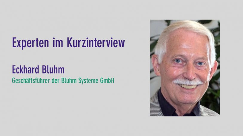Eckhard Bluhm, Bluhm Systeme GmbH