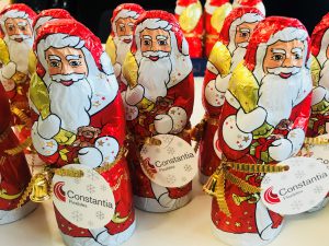 Schokoweihnachtsmänner