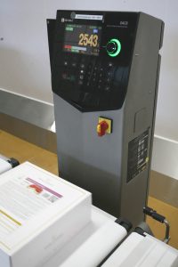 LM Ishida 3 cartons are weighed, complete