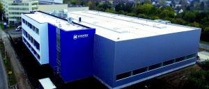 So sieht die neue „Halle 3“ von Kautex Maschinenbau aus der Vogelperspektive aus. Bild: Kautex Maschinenbau GmbH