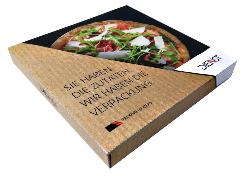 Pizzaprofis verpacken mit dem P3 von Dienst Pizzaprofis verpacken mit dem P3 von Dienst (Bild: Dienst)