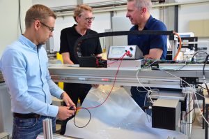 Prototyp für die Herstellung ableitfähiger Mulitlayer-Folien für Schüttgut