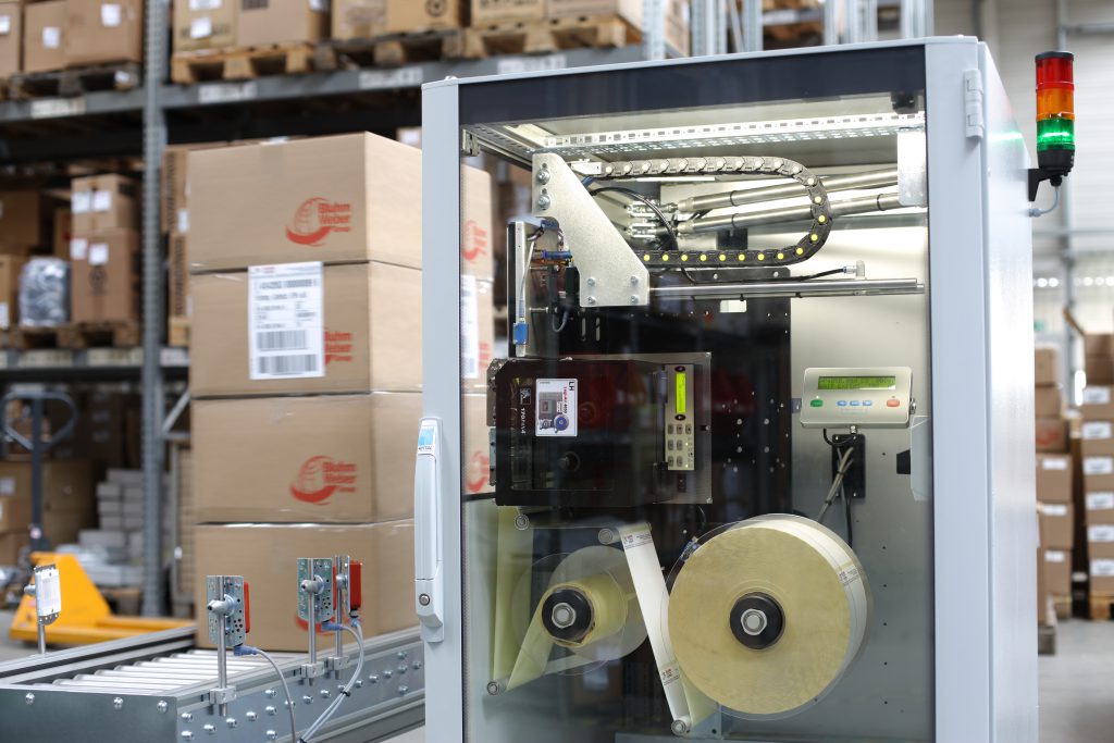 Bluhm Palettenetikettierer Legi-Air 4050 P