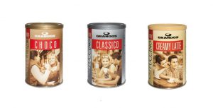 Produktbeispiele der Milcafea GmbH.