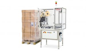 Palettenetikettierer XPU von NOVEXX Solutions
