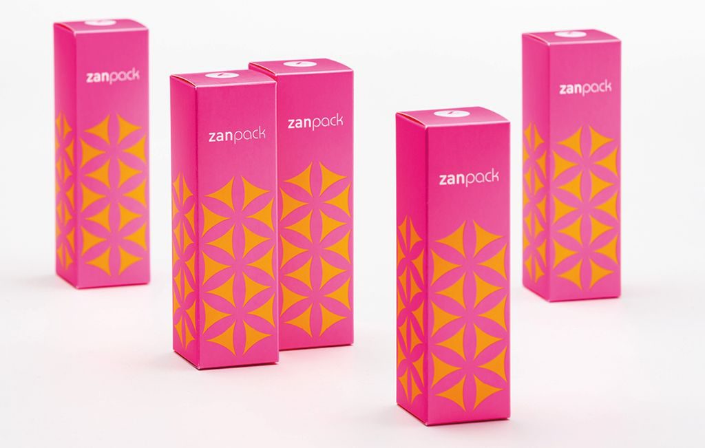 Papier- und Kartonqulaität Zanpack silk