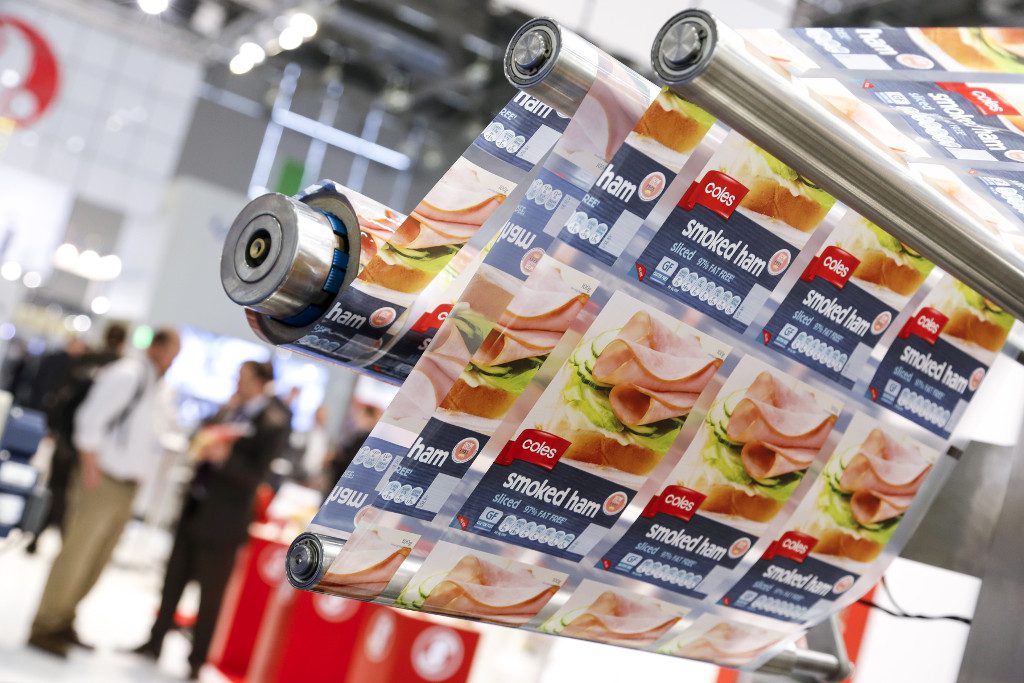 Verpackungsdruckanlage auf der Anuga FoodTec