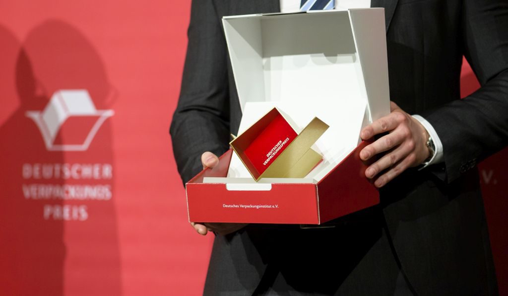 Verpackungspreis in Gold