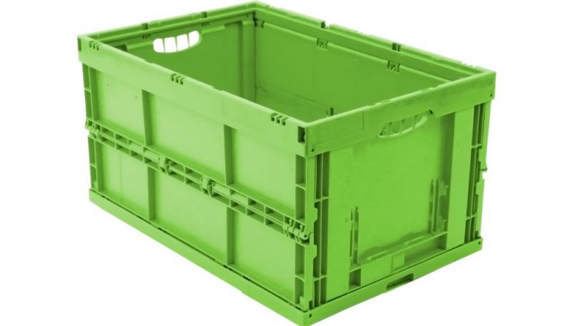 Kunststofffaltbox aus regenerativen Materialien von Walther Faltsysteme