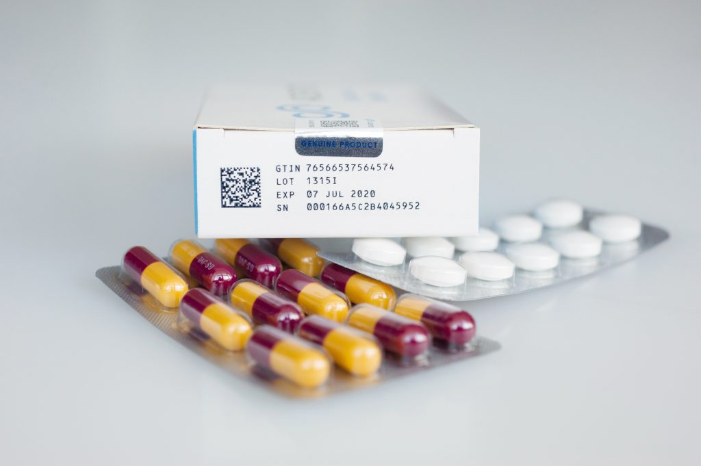 Serialisierte Faltschachtel