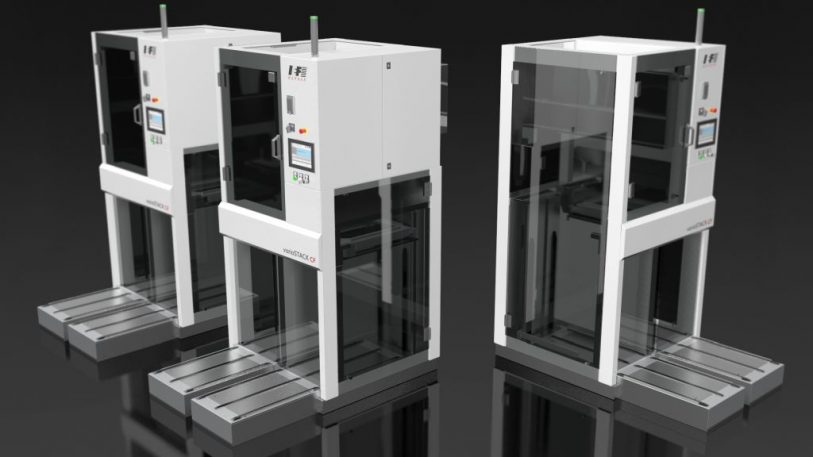 Palettiersystem „varioSTACK CF“ von IEF-Werner