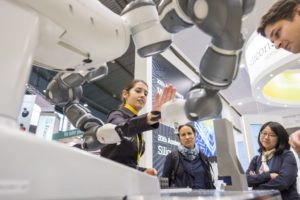 Impression vom Cognex-Stand auf der Vision 2016