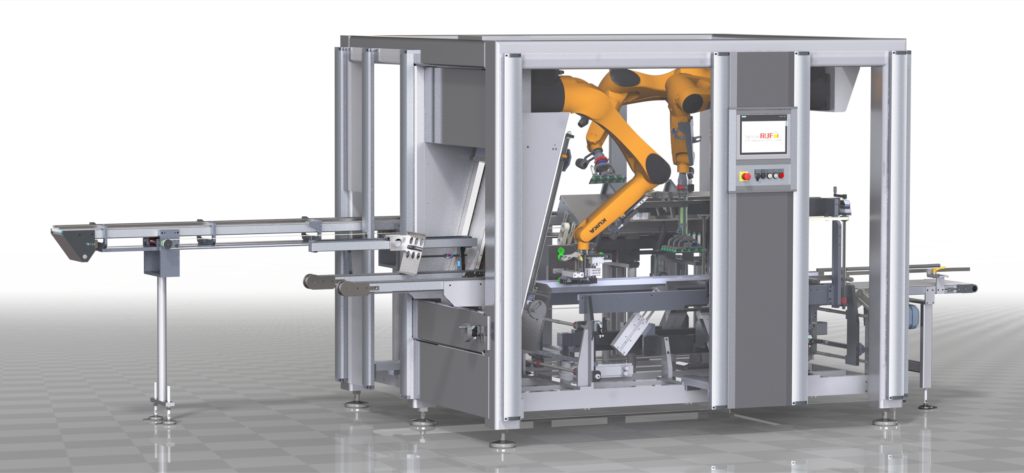 Robot-Flexline – Höchste Flexibilität auf engstem Raum (Bild: Transnova-Ruf)