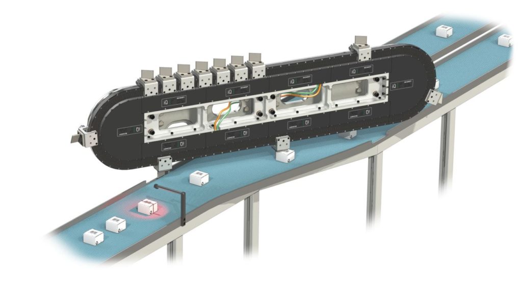GFX-Linearführungssystem von HepcoMotion für Beckhoff XTS