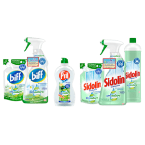 Das „Pro Nature“-Sortiment von Henkel besteht zu 100 Prozent aus recyceltem Plastik