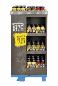 Promotion Display von DS Smith für Hengstenberg