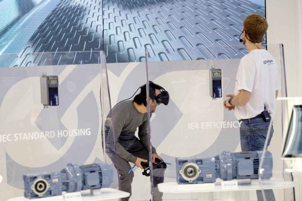 Antribstechnik mit VR-Brillen erleben auf der SPS IPC Drives 2017