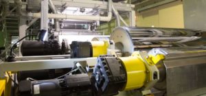Produktionsanlaga von Buergofol für Monofolien mit hohem Rezyklatsanteil