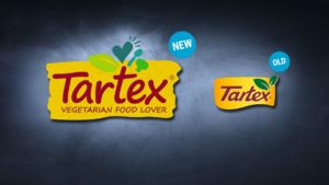 New and old Tartex logo