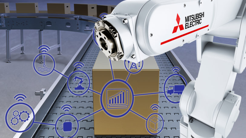 Auch die Verpackungsindustrie passt sich unter der Einwirkung globaler Einflussfaktoren wie Regulierung, Fachkräftemangel und digitaler Transformation den veränderten Marktanforderungen an. (Bild: Mitsubishi Electric Europe B.V.) B.V.)