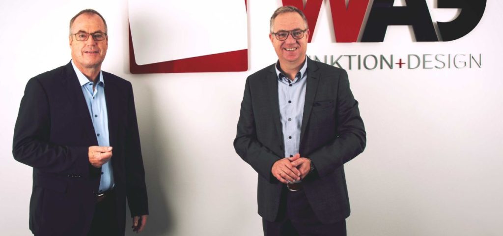 Neue W.AG-Doppelspitze: Christof Hanschke (l.) und Bertram Göb (r.) (Bild: W.AG Funktion + Design GmbH)