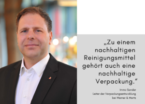 Immo Sander, Leiter der Verpackungsentwicklung bei Werner & Mertz