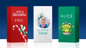 Verpackungen mit dem besonderen persönlichen Pepp: Mainstream-Verpackungen werden verstärkt von individuellen und personalisierbaren Verpackungen abgelöst. (Bild: colordruck Baiersbronn)