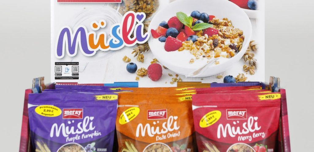 Digitale Wasserzeichen bieten Mehrwert auf den Meray-Verpackungen (Bild: Thimm)