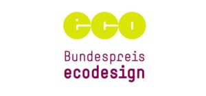 Logo des Bundespreises Ecodesign (Bild: IDZ)